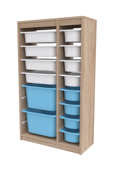 Hanah Home Montana Xs 2D4N8U Blanco Sonomo y Azul Hanah Home Montana Xs 2D4N8U Blanco Sonomo y Azul